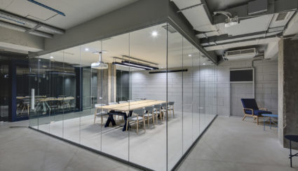 glass office doors and partitions by Office Blinds & Glazing