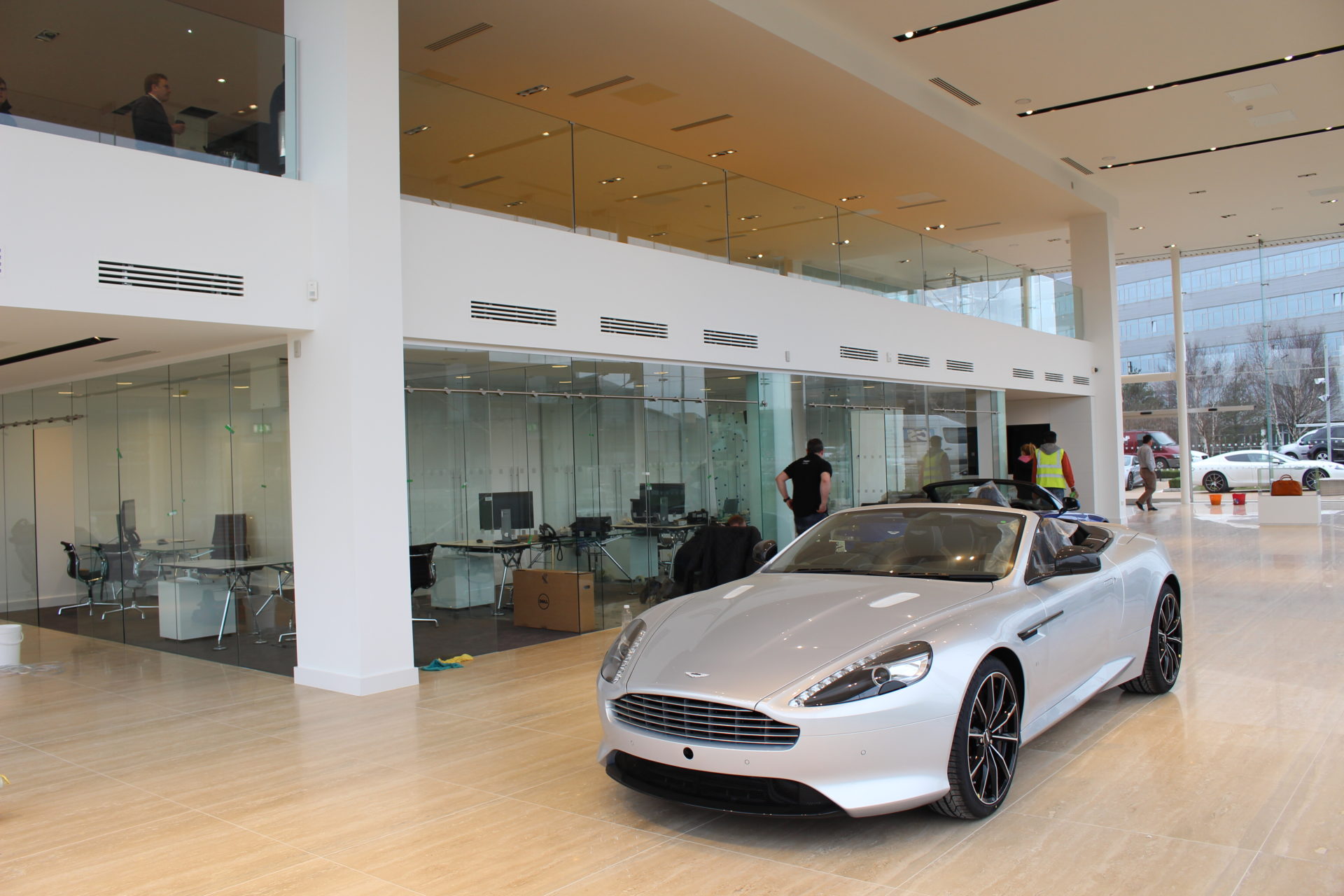 Aston Martin windows