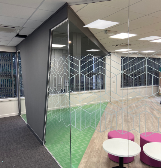 Stylish Office Blinds with security advantage from Office Glinds & Blazing