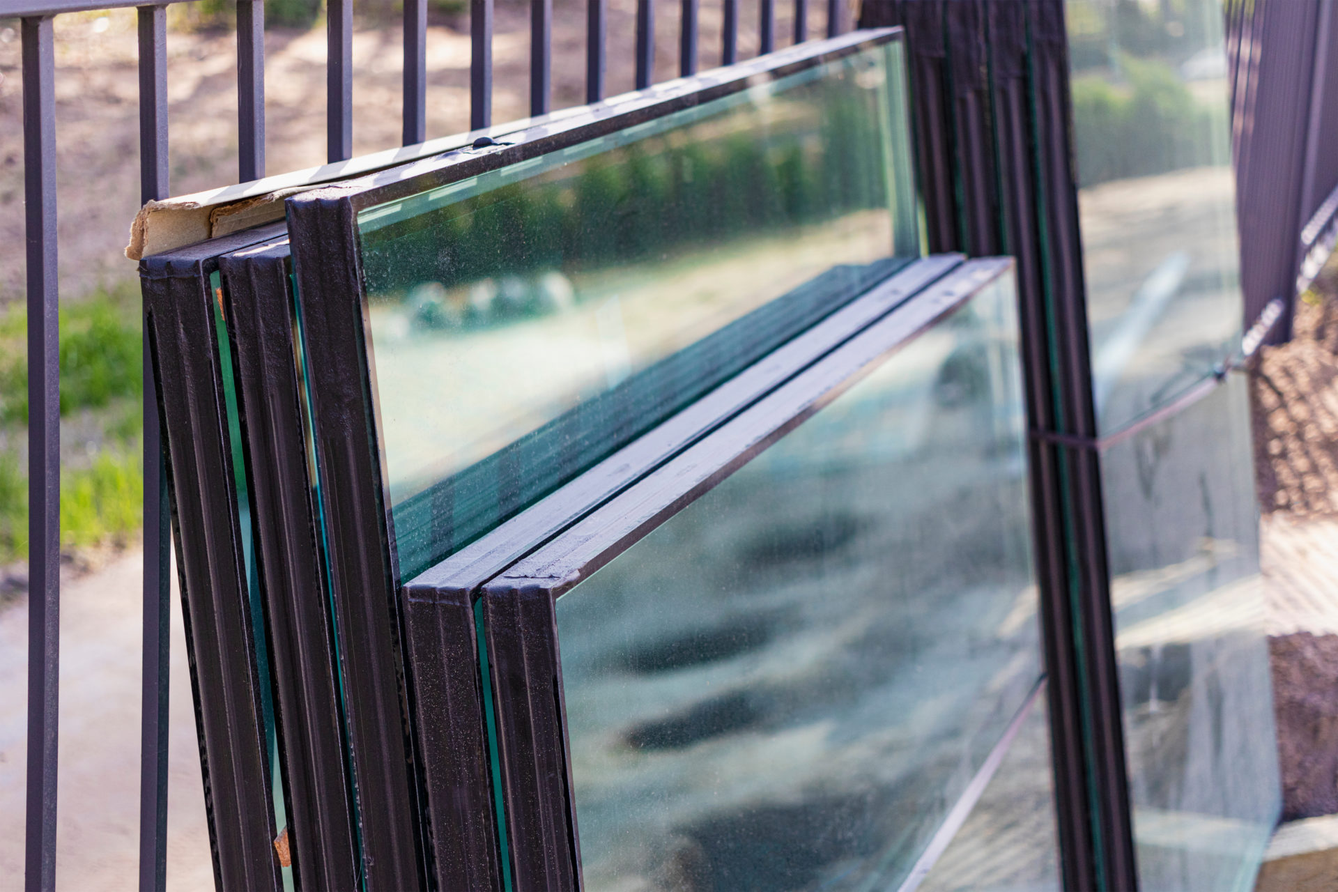 glass panels for parition